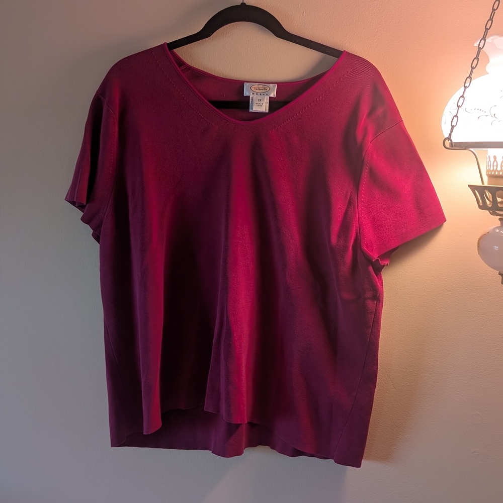 Talbots Woman Short Sleeve Top
